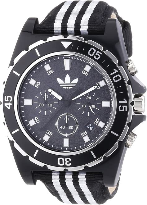 adidas uhr schwarz blau|Blaue Uhren für Herren .